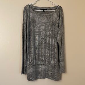 White House Black Market Shimmer Tunic